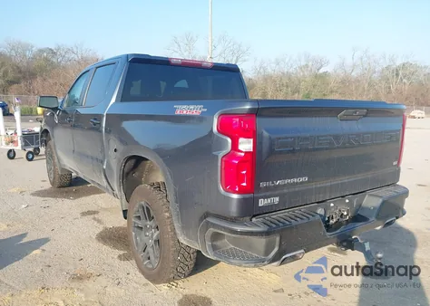 2022 Chevrolet Silverado 1500 Ltd 4Wd Short Bed Lt Trail Boss из США, поврежденный, VIN 1GCPYFED6NZ180397